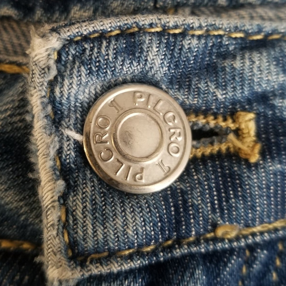 Anthropologie Pilcro The Breaker Barrel Leg Jeans Womens Size 25 - Picture 7 of 13